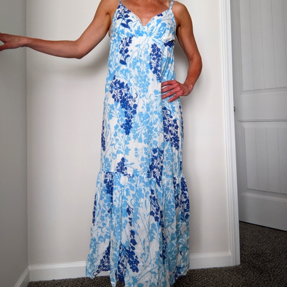 Maxi floral dress